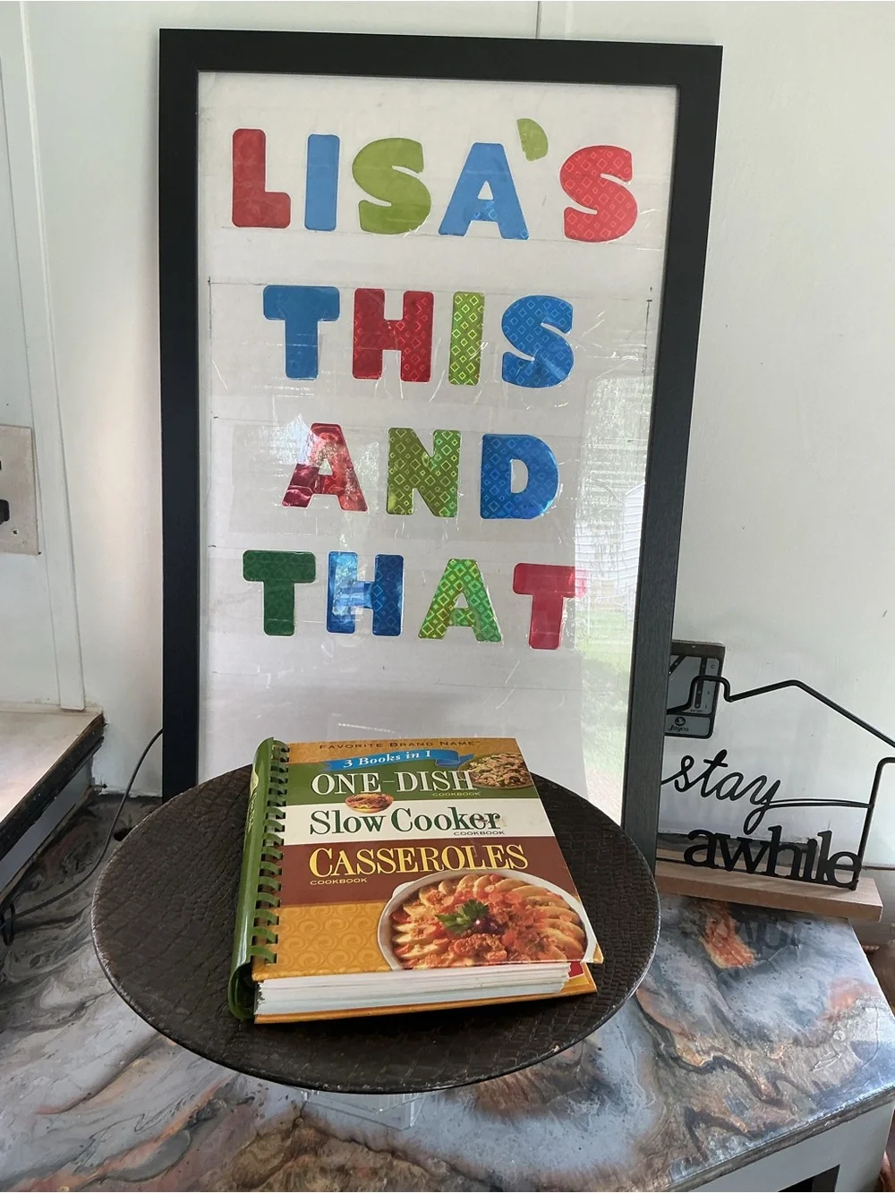 One Dish Slow Cooker Casseroles 3-in-1 Cookbook Spiral Bound 💞
